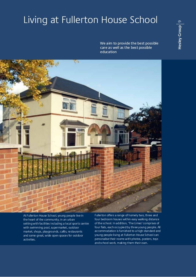 Fullerton House prospectus