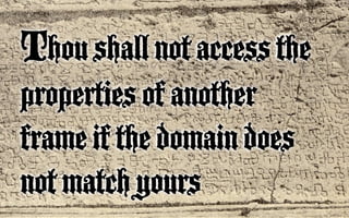 Bringing the Same-Origin Policy to its Knees