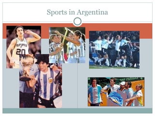 Sports in Argentina