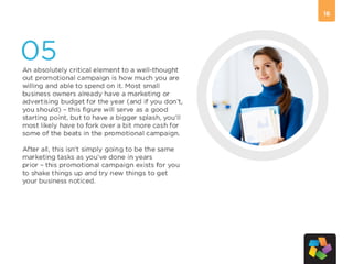 6 Questions to Ask When Creating a Small Business Marketing Plan | PDF