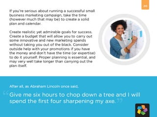 6 Questions to Ask When Creating a Small Business Marketing Plan | PDF