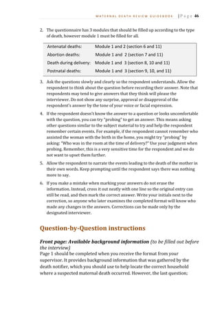 Maternal Death Review guidebook | PDF