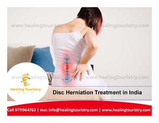 Full List of Medical Treatments in India at Healing Touristry