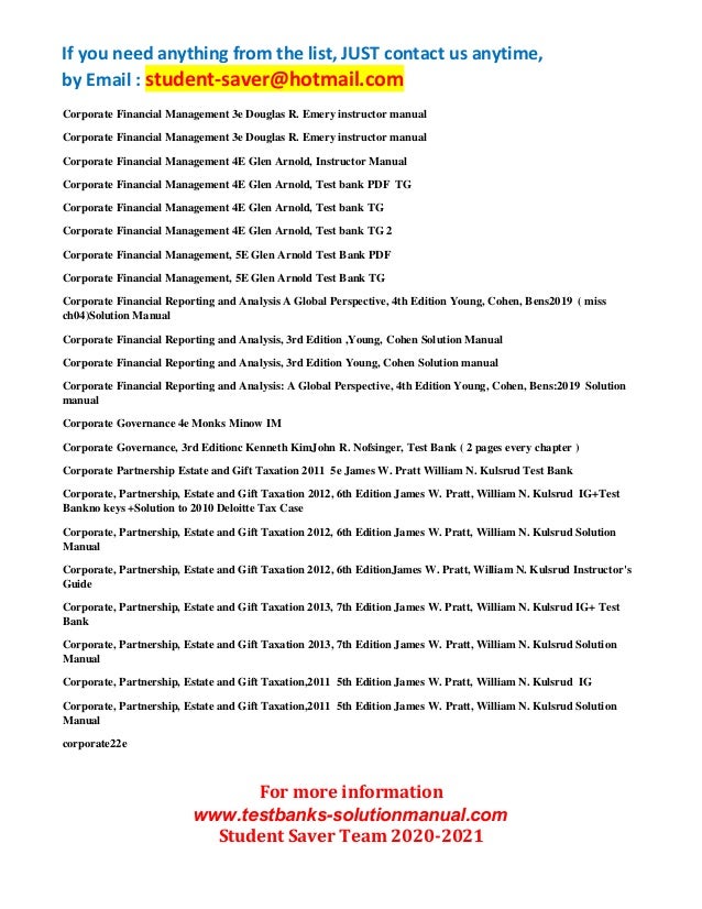 corporate finance booth cleary solutions manual corporate finance booth cleary solutions manual