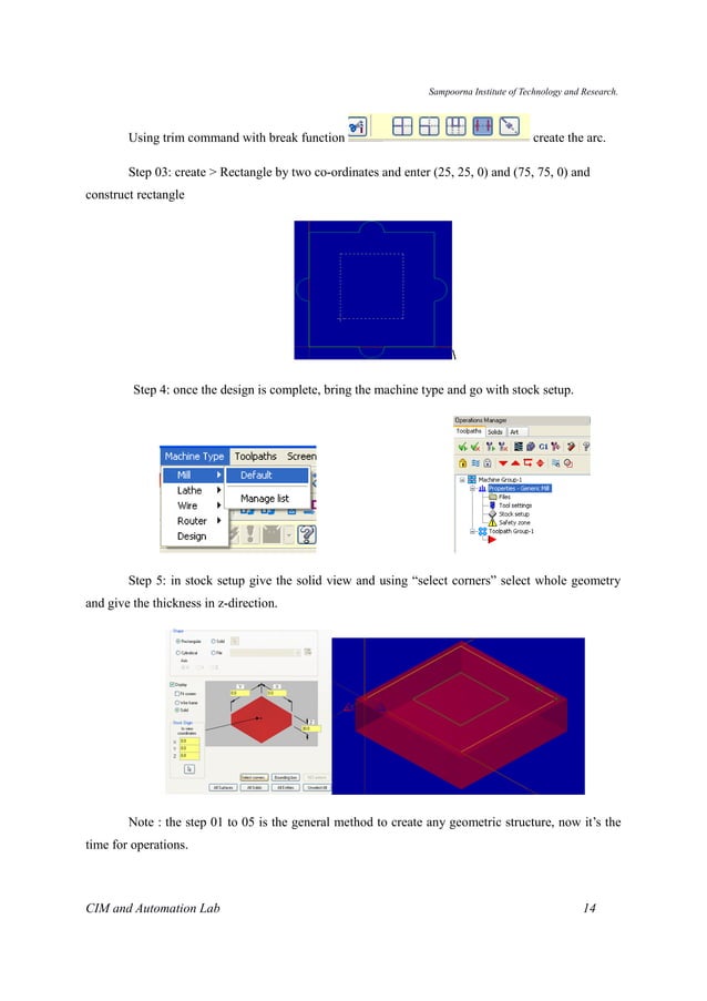 CIM & Automation Lab Manual VTU