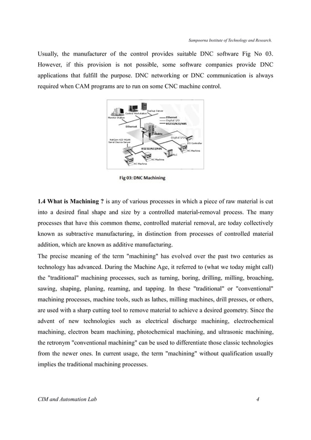 CIM & Automation Lab Manual VTU