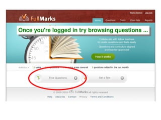 Once you're logged in try browsing questions ... 