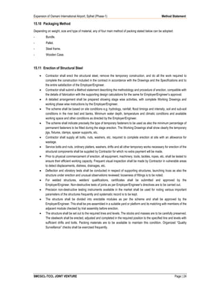 Method statement | PDF