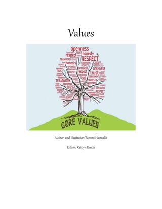 Values
Author and Illustrator: Tammi Hanzalik
Editor: Kaitlyn Koscis
 
