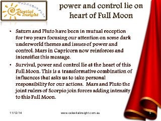 11/12/14 www.celestialinsight.com.au 5