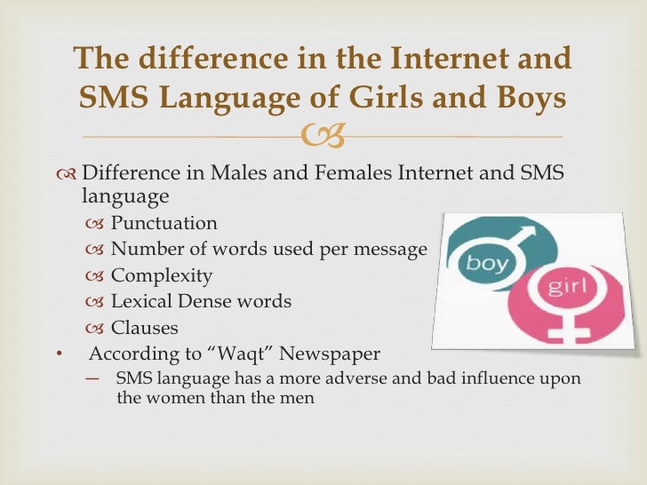 email and sms language among youth email and sms language among youth