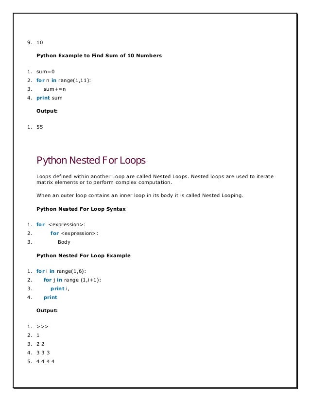 PYTHON FULL TUTORIAL WITH PROGRAMMS