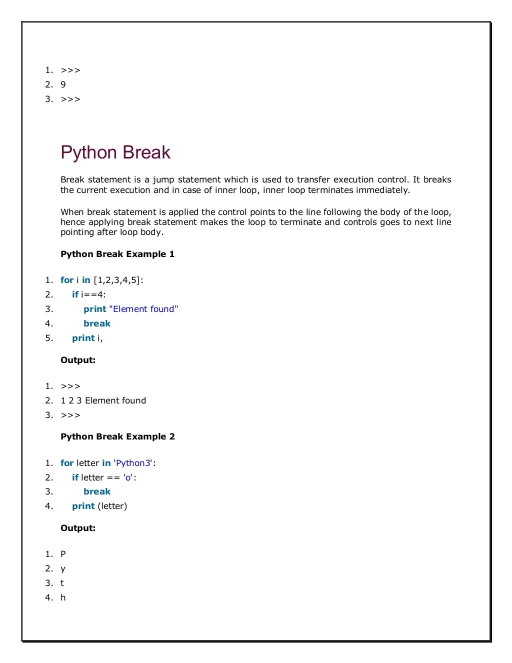 PYTHON FULL TUTORIAL WITH PROGRAMMS