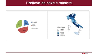 Prelievo da cave e miniere
 