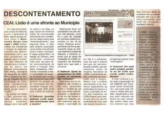 Entrevista para o Jornal O Itaboraí.