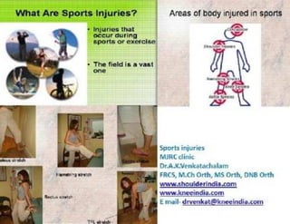 Sports injuries Doctor in Chennai- Treatment for knee and shoulder injuries by key hole surgery