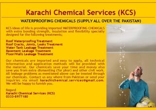 Karachi Chemical Services