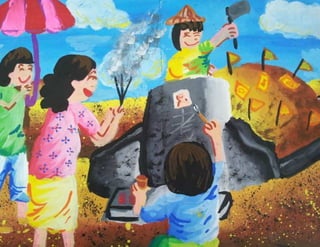 Hasil kerja murid SJK(C) 华小学生作品 2