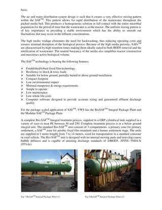 Veolia’s Case Studies for Small Wastewater Treatment Plants | PDF