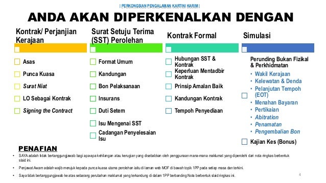 Full Pentad Kontrak Perolehan Kerajaan by kartini dd071116