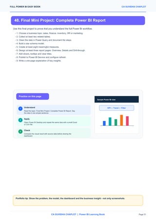 Full Power BI Beginner Guide PDF | Easy Power BI Tutorial with Examples ...
