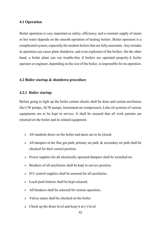 practicum report on steam boiler | PDF