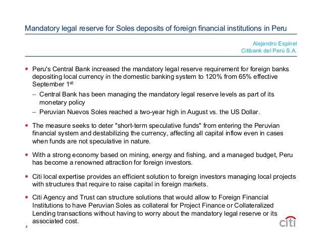 Citi Corporate Trust Services For Multilaterals In Latin America