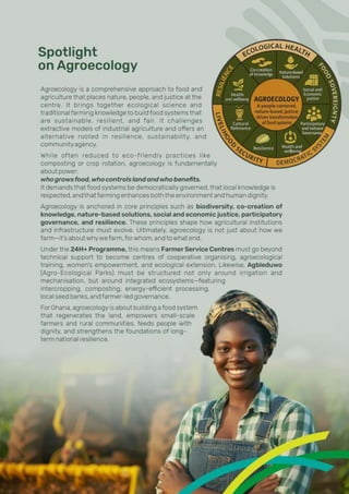 Page | 23
Figure 2: Typical Layout of an Agbledu FSC on a 4-acre land (courtesy Trotro Tractor Limited
 