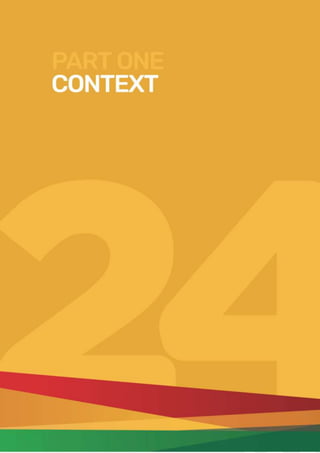 Page | 37
PART ONE - CONTEXT
 