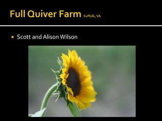    Scott and Alison Wilson
 
