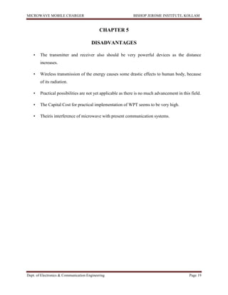 MICROWAVE MOBILE CHARGER