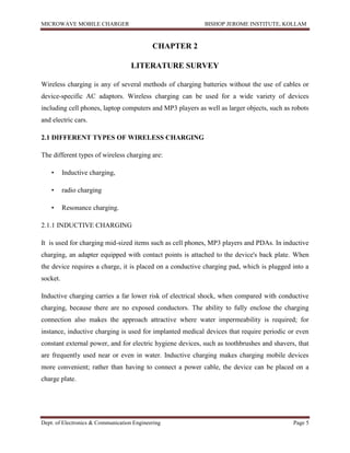 MICROWAVE MOBILE CHARGER