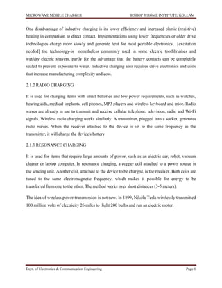 MICROWAVE MOBILE CHARGER