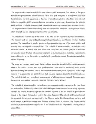 MICROWAVE MOBILE CHARGER