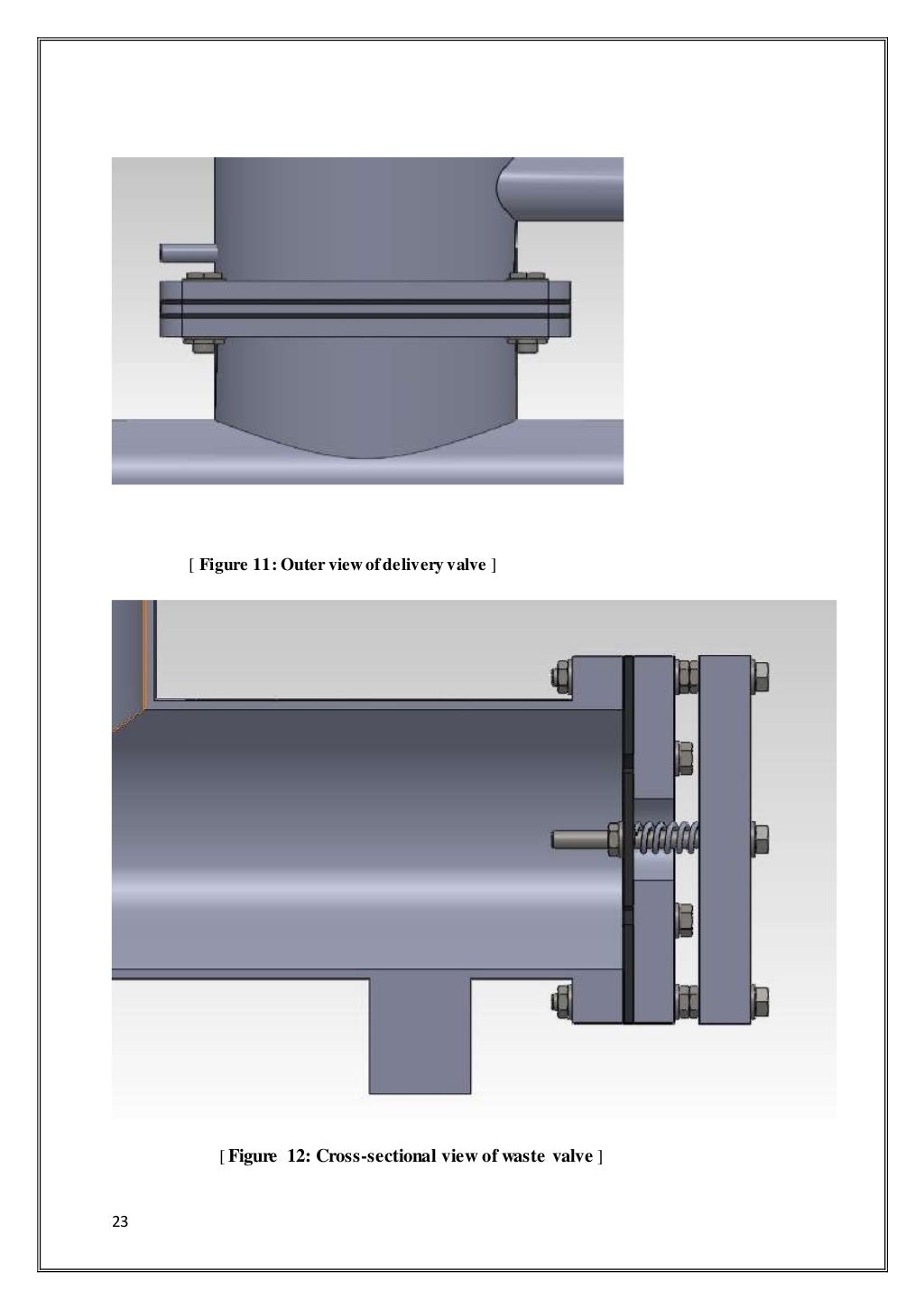 Full report of hydraulic ramp pump