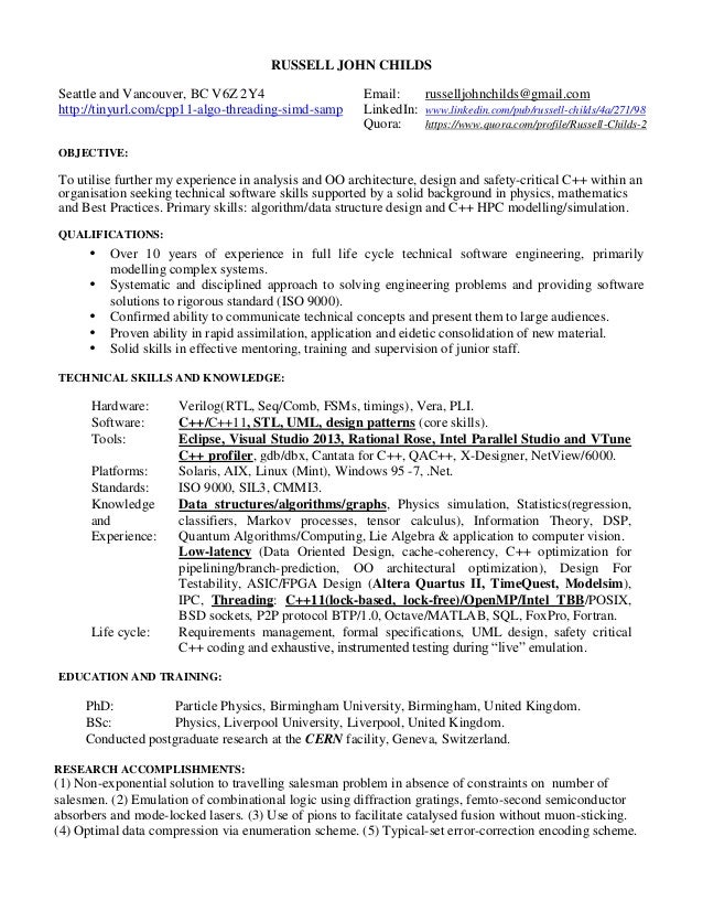 full resume dr_russell_john_childs_2016 modelling resume