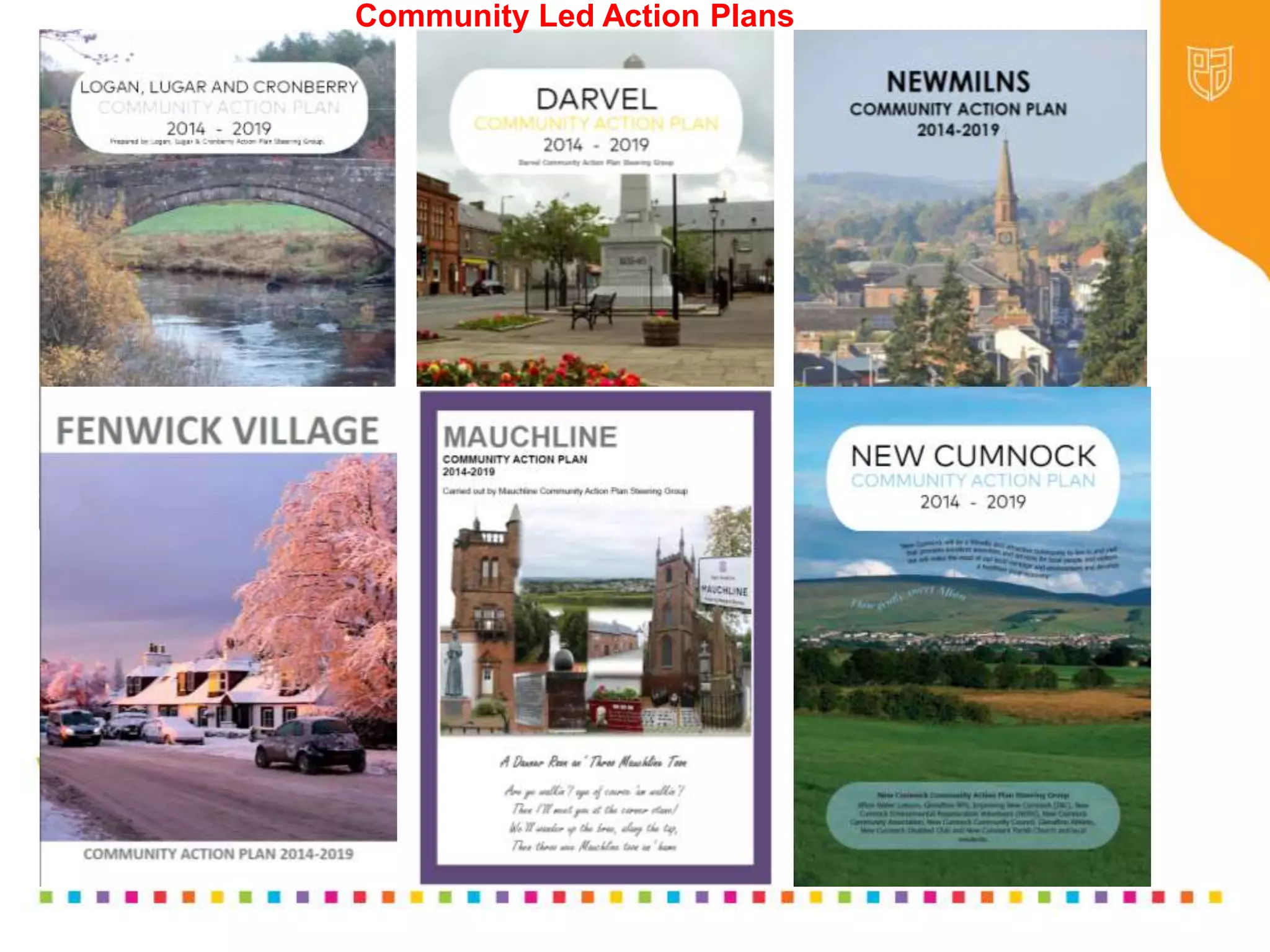 Community Led Action Plans
 