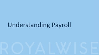 Understanding Payroll
 