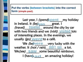 Full Simple Past. unit 6.pptx