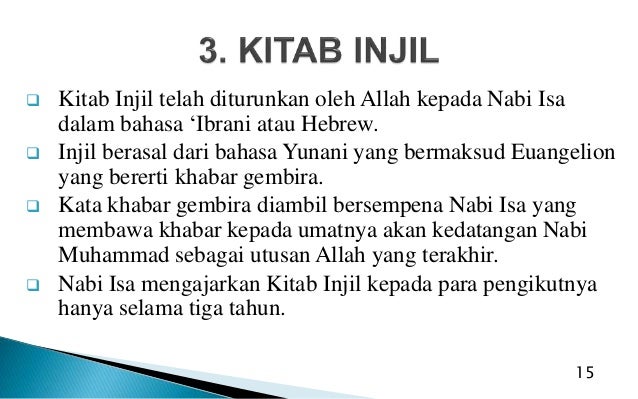 Aqidah Beriman Kepada Kitab