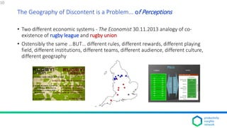 The Geography of Discontent is a Problem... of Perceptions
• Two different economic systems - The Economist 30.11.2013 ana...