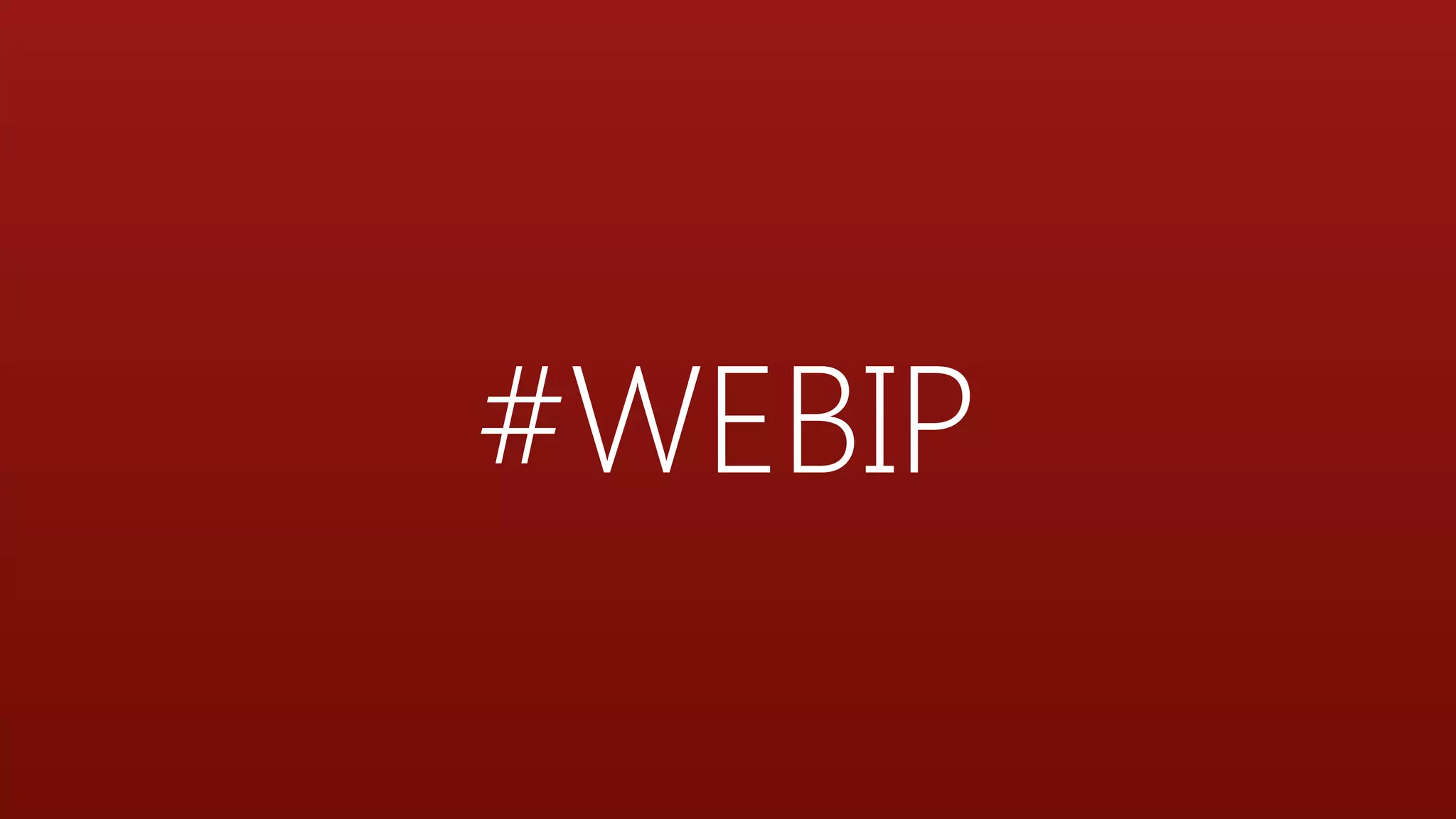 #WEBIP
 