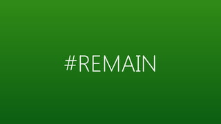 #REMAIN
 