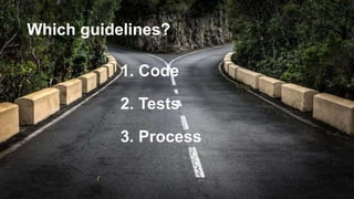 Auditing Development Guidelines in GitHub Repositories | PPTX