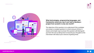 Full Stack Developer Interview Questions | PDF