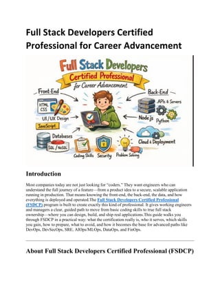Full Stack Developers Certified Professional for Career Advancement.pdf