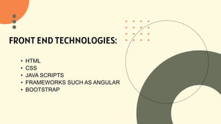 powerpoint presentation on full stack development | PPT