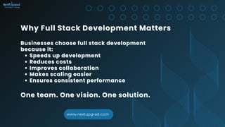 Full Stack Development Services Building Scalable Web & Mobile ...