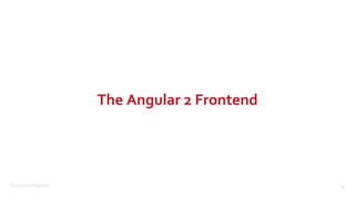 ©2015 Couchbase Inc. 36
The Angular 2 Frontend
 