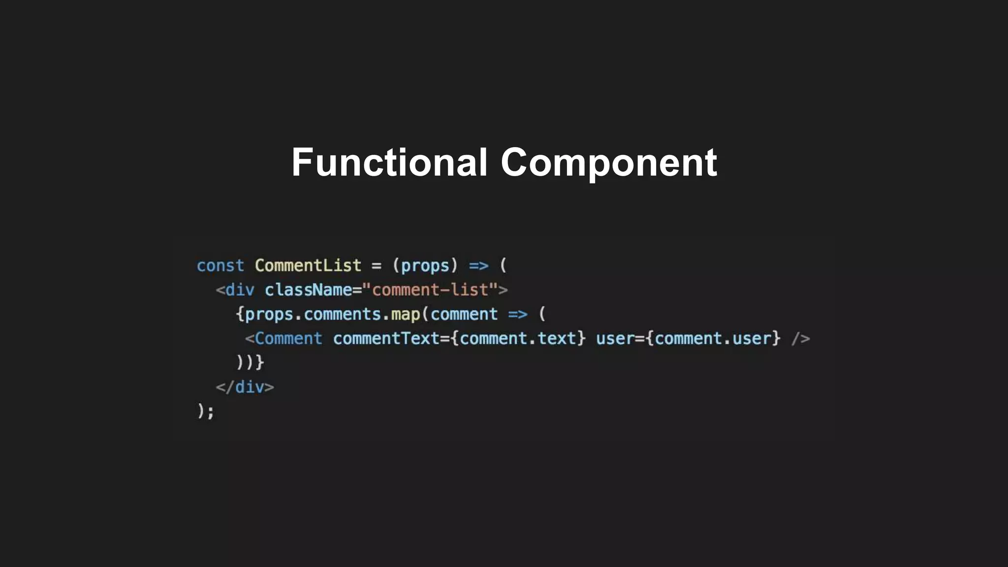 Functional Component 